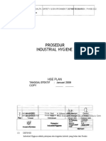 P Hse 022 Prosedur Industrial Hygiene