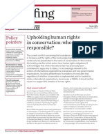 BR Fing: Upholding Human Rights in Conservation: Who Is Responsible?