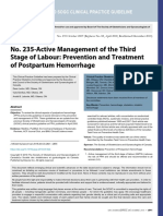 Active Management of The Third Stage of Labour