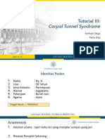 Tutorial III - Carpal Tunnel Syndrome