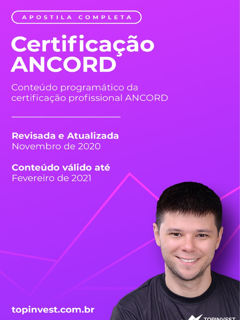 Termos em inglês das provas da Anbima - TopInvest Educação Financeira