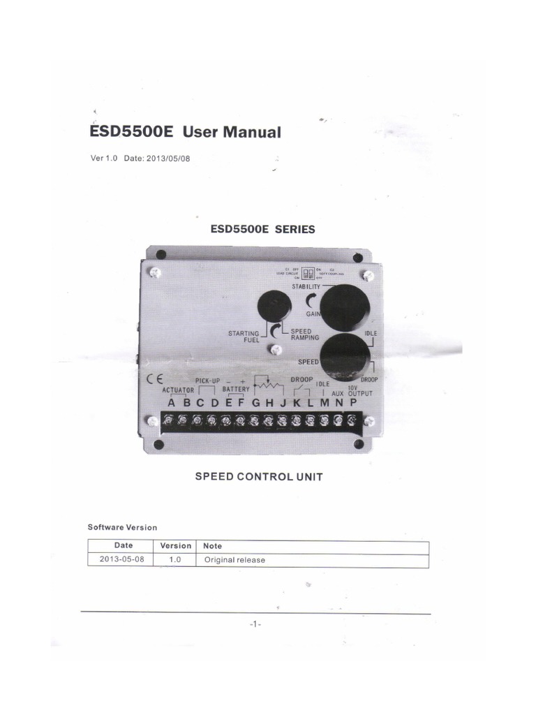 Esd5500e UserManual | PDF