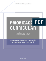 Objetivos de Aprendizagem Prioritários para Arte nos CIEJAs