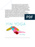 Yin Yoga