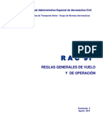 RAC 91 - Reglas Generales de Vuelo y Operación
