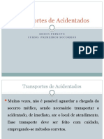 5º Slidetransportes de Acidentados