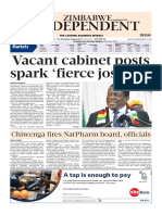 Independent: Vacant Cabinet Posts Spark Fierce Jostling'