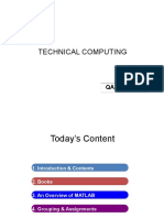 Technical Computing 1
