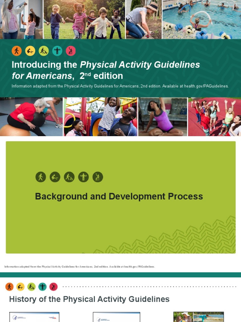 Physical Activity Guidelines Overview | PDF | Dementia | Cardiovascular ...