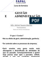 Adm e GESTÃO Farmaceutica - Cesupa