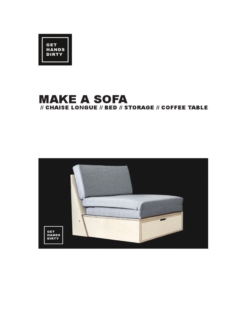 DIY Multifunctional Sofa Bed Guide | PDF | Nature