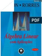 Álgebra Linear Com Aplicações (8ª Ed) - Howard Anton e Chris Rorres