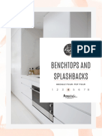 4 - Benchtops and Splashbacks