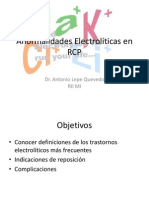 Clase Electrolitos en RCP