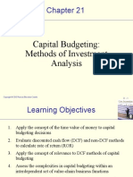 Capital Budgeting: Methods of Investment Analysis: 2010 Pearson Education Canada