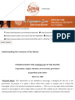 Understanding The Contracts of The Matrix