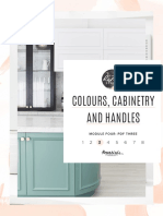 Colours, Cabinetry and Handles: Module Four: PDF Three