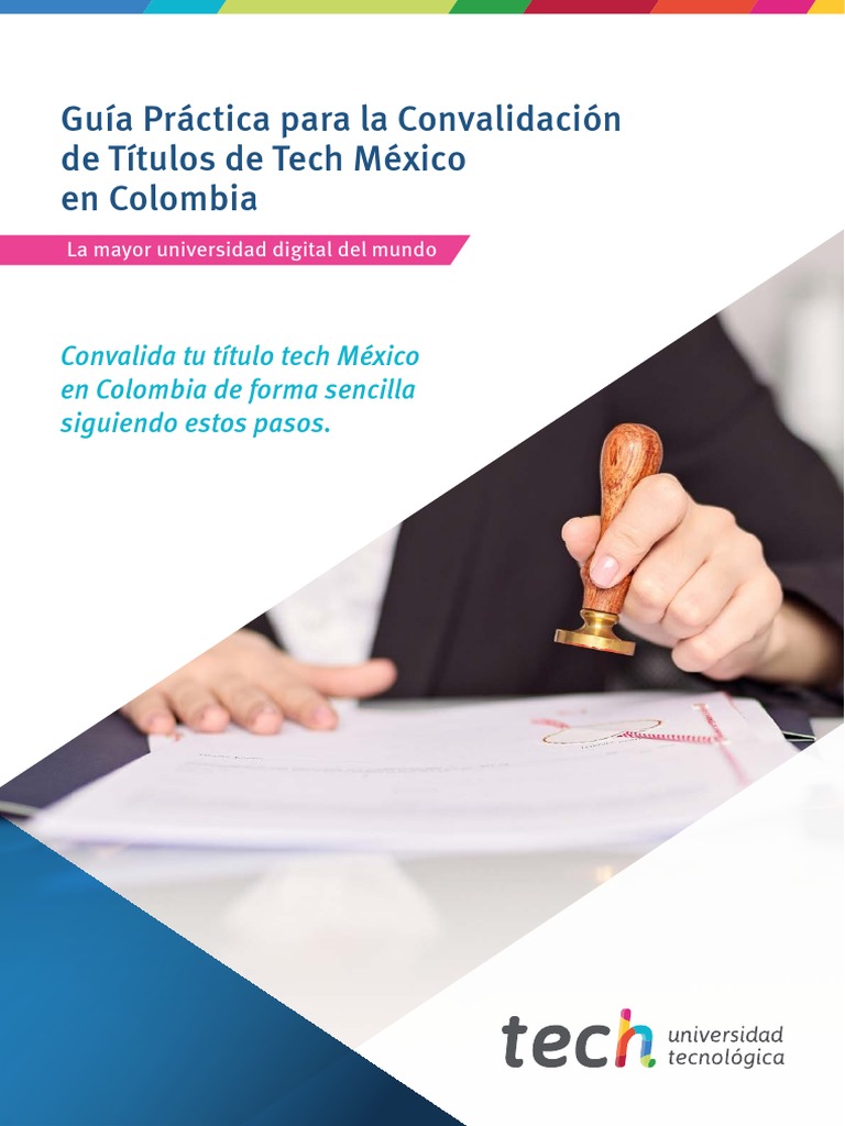 Convalidación de Títulos Tech México en Colombia | PDF | Informática y ...