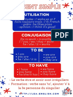 Présent Simple Infographie PDF