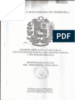 Registro Mercantil Anterior