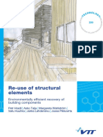 Re-Use of Structural Elements