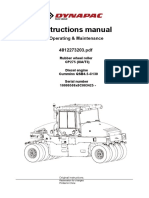 Instructions Manual: Operating & Maintenance 4812273203 PDF