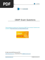 Free CBAP Exam Questions 2019