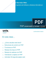 Tema 2 - PHP Avanzado - Partes 1-2