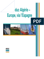 Gazoduc Algerie Europe