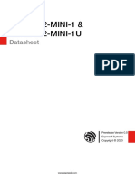 ESP32-S2-MINI-1 & ESP32-S2-MINI-1U: Datasheet