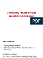 4-Prob and Prob. Distribution