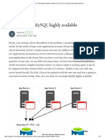 How To Make MySQL Highly Available - by Vivek Puri - DevOps Enthusiast - Medium