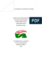 Proceso y Ley Que Rige La Sucesión en Colombia