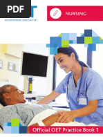 OET Medicine Official OET Practice Book 1 Cambridge Boxhi