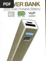 20000mAh Power Bank User Guide | PDF | Sustainable Technologies ...