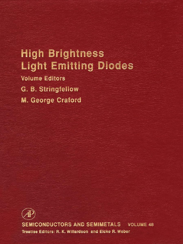 Pub - High Brightness Light Emitting Diodes | PDF | Band Gap | Light ...
