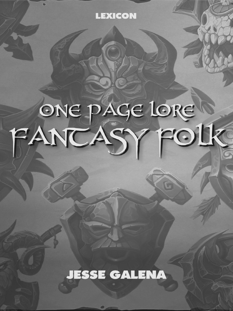 RPG Character Lore Guide | PDF | Dwarf (Dungeons & Dragons) | Elf ...