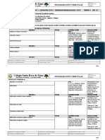 11° Quimica Programación Curricular 2021