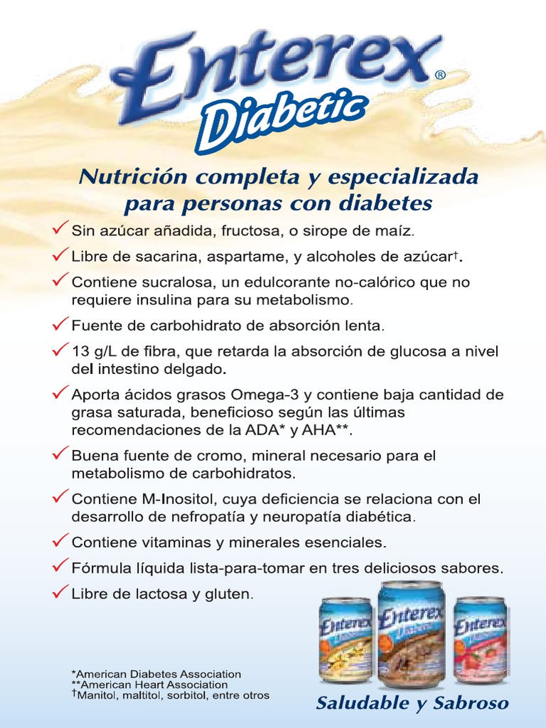 Enterex Diabetic | PDF