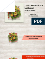 Tugas PPT Landasan Pendidikan