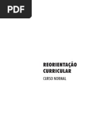 Reorientações Curriculares - Curso Normal