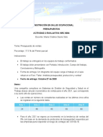 Actividad Evaluativa 1 - Presupuestos de Ventas - 6084