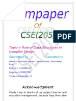 Data Structure Termpaper