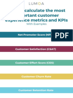 RESOURCES - How To Calculate CX Metricx and KPIs