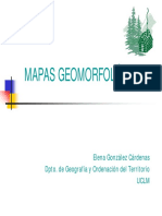 MAPA geomorfológico