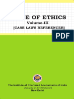 Code of Ethics Case Law