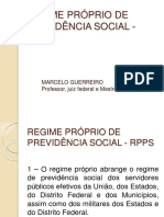 REGIME PRÓPRIO DE PREVIDENCIA RGPS