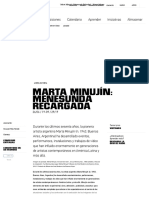 Marta Minujín - Menesunda Reloaded - Nuevo Museo