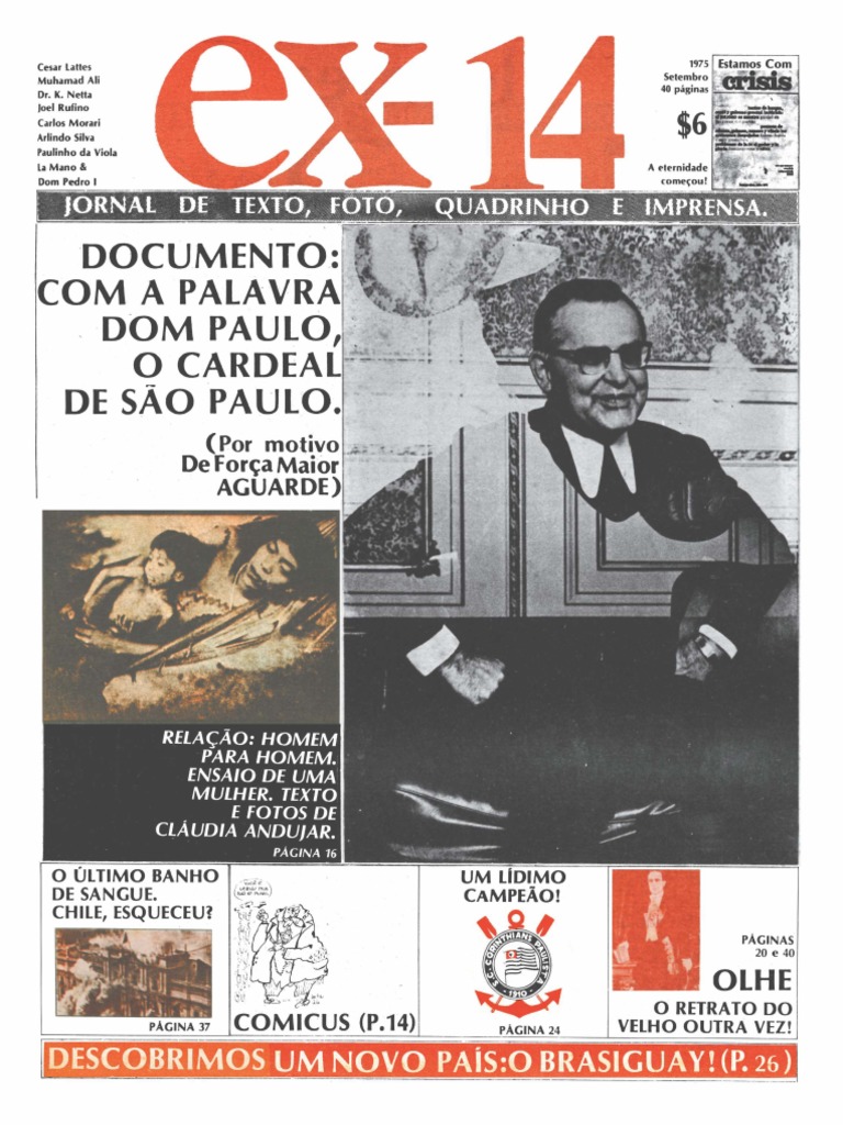 Jornal Ex Um Jornal Combativo E Libertario