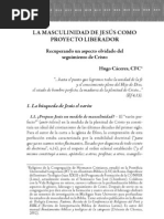 Masculinidad de jesus liberadora